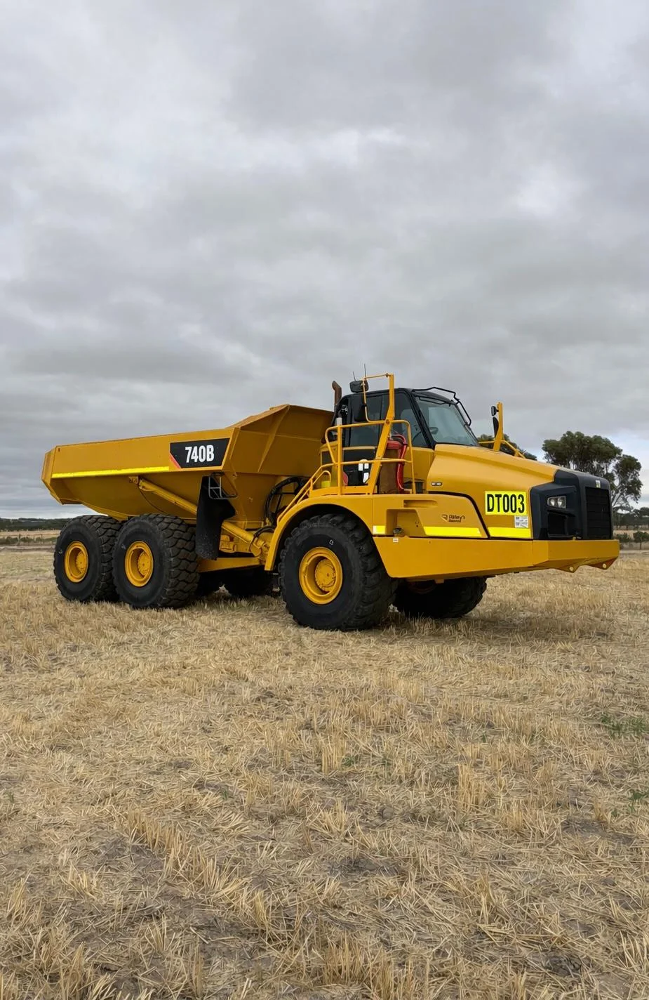 Caterpillar 740B Articulated Dump Truck available for hire