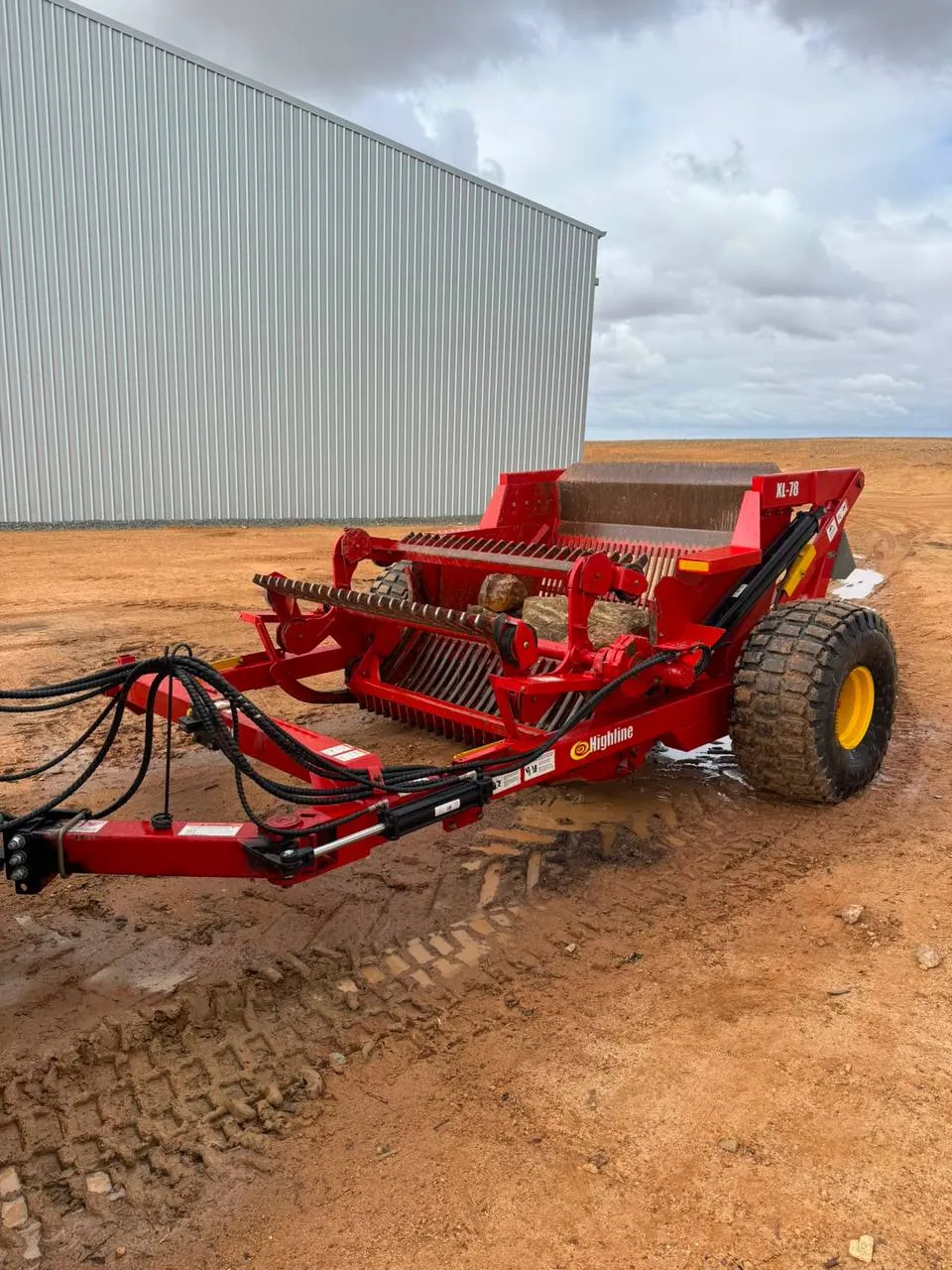Highline XL-78 Rock Picker available for hire